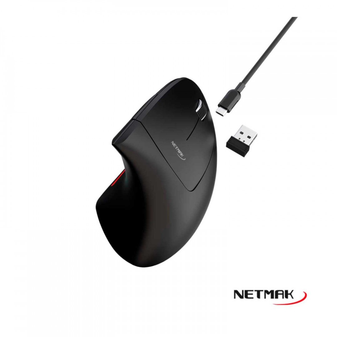 mouse-netmak-vertical-inalambrico-nm-112