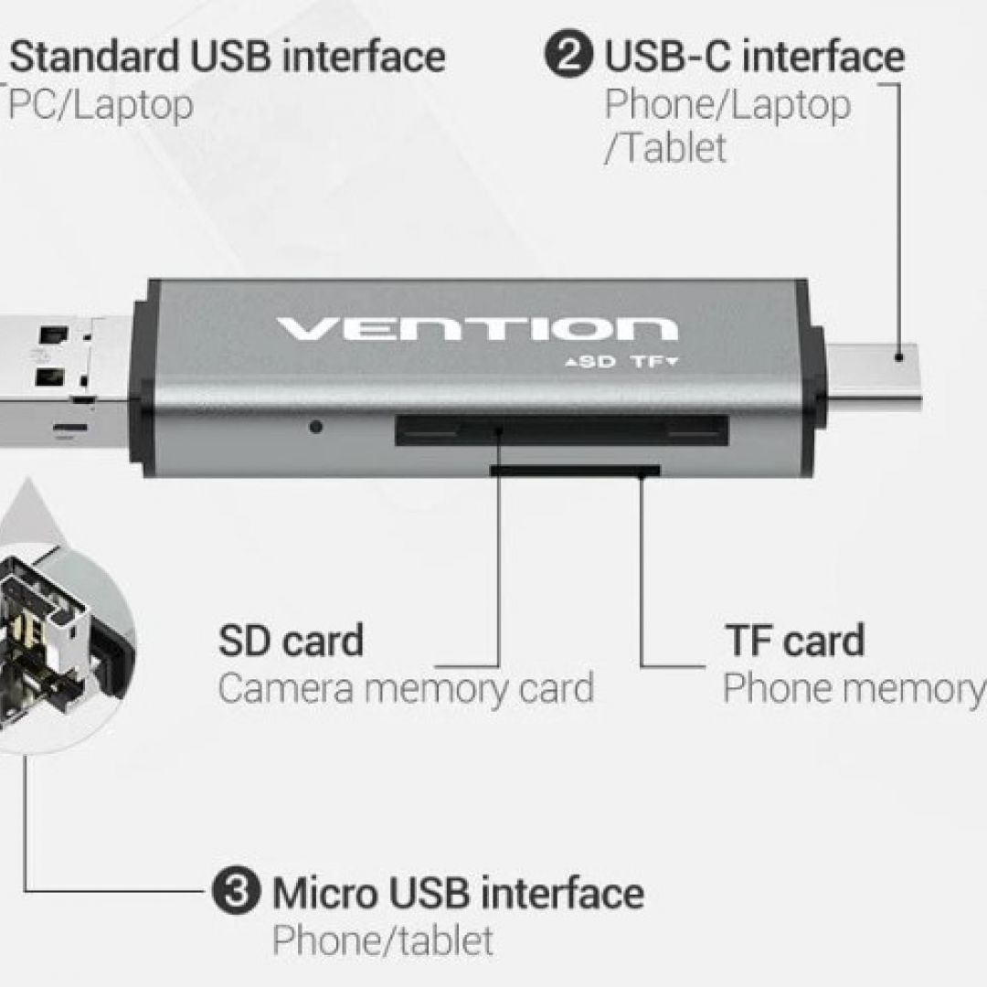 lector-memoria-vention-30-5-gbps-alumin