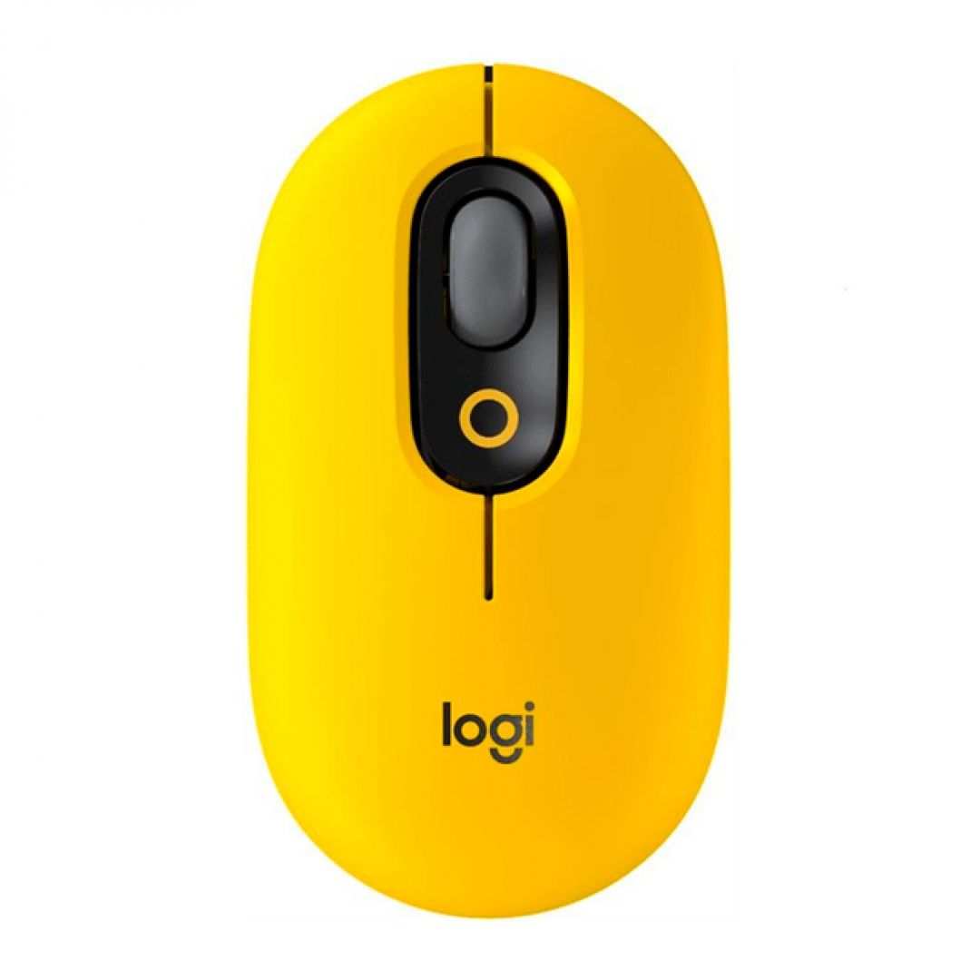 mouse-logitech-pop-negro-y-amarillo